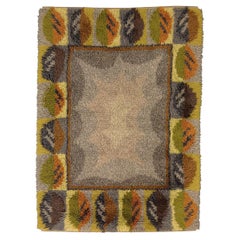 Rya Rug Abstract Design
