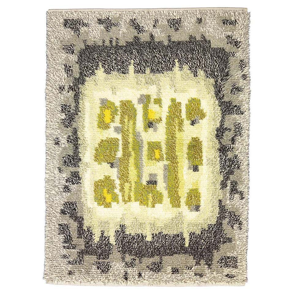 Rya Rug Hypnotic Sense Design For Sale at 1stDibs