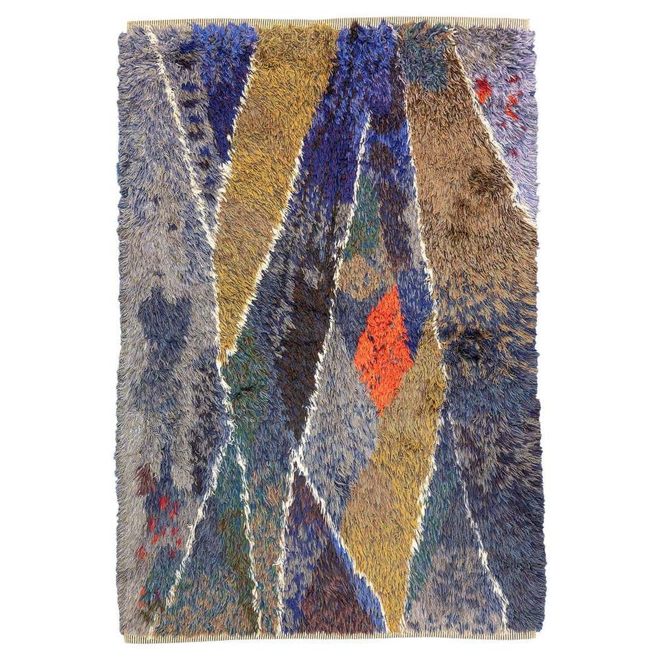 Rya Rug Hypnotic Sense Design For Sale at 1stDibs