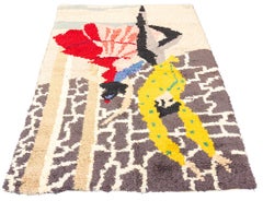 Rya Rug Spanish Dance Design