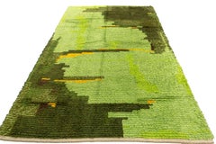 Rya Rug Swedish Green Color