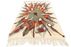 Rya Rugs Abstract White Mollaianrugs Collection