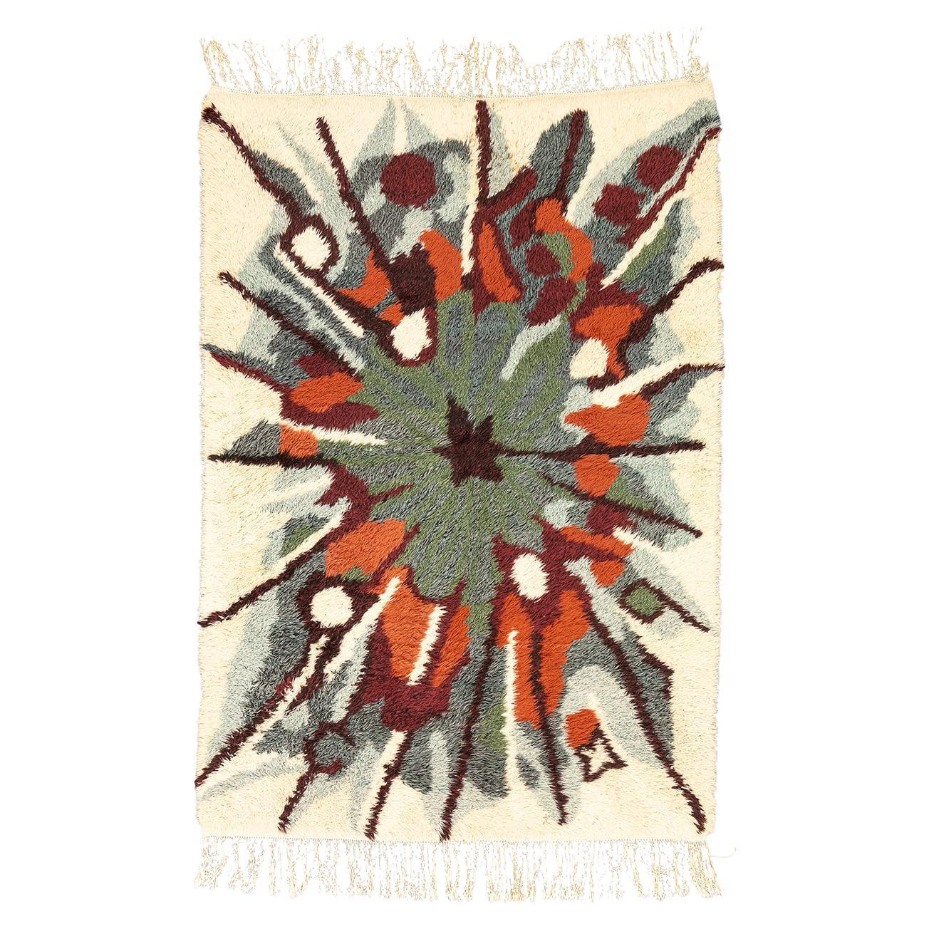 Rya Rugs Abstract White Mollaianrugs Collection