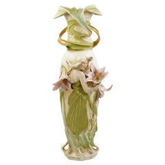 Ryal Dux Art nouveau vase