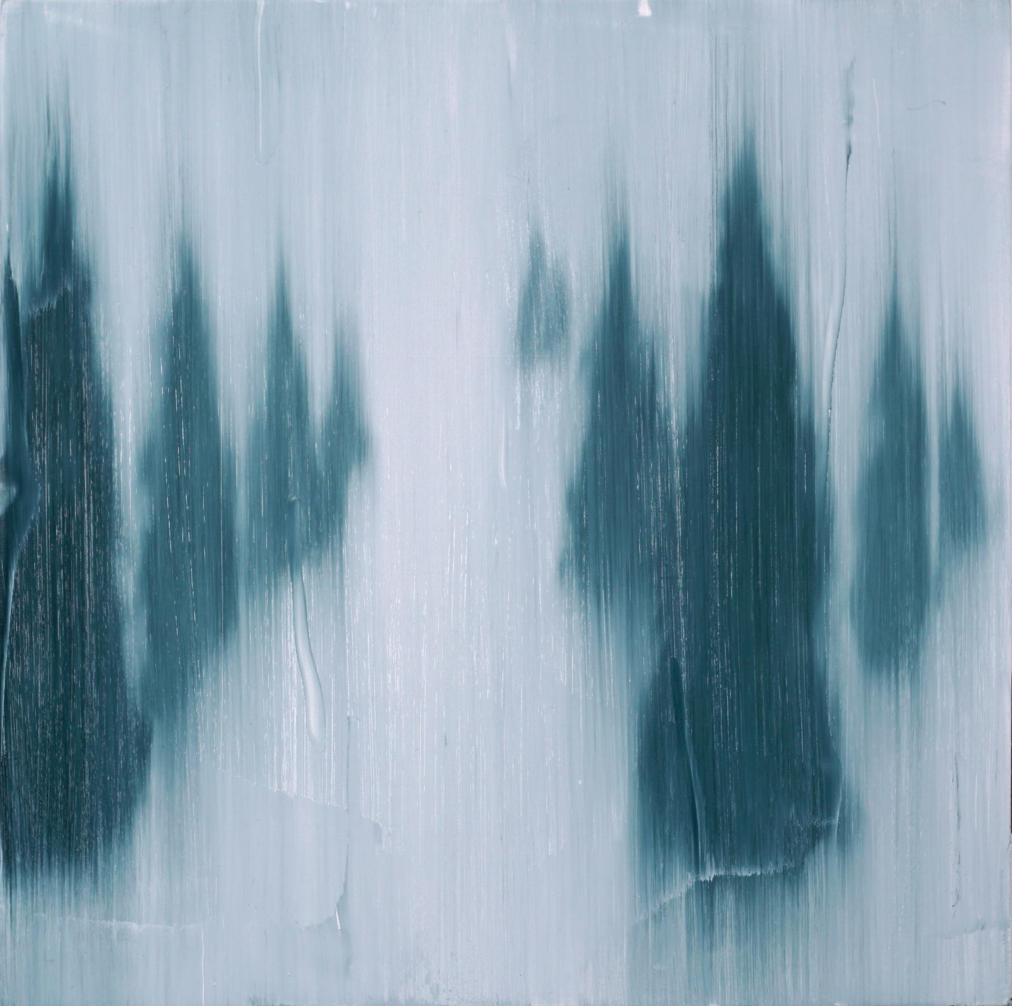 Landscape Painting Ryan Akerley - Le long du chemin