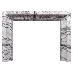 Ryan and Smith Art Deco Style Marble Fireplace