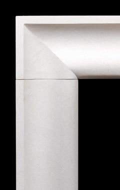 Ryan and Smith Modern Stone Bolection Style Fireplace