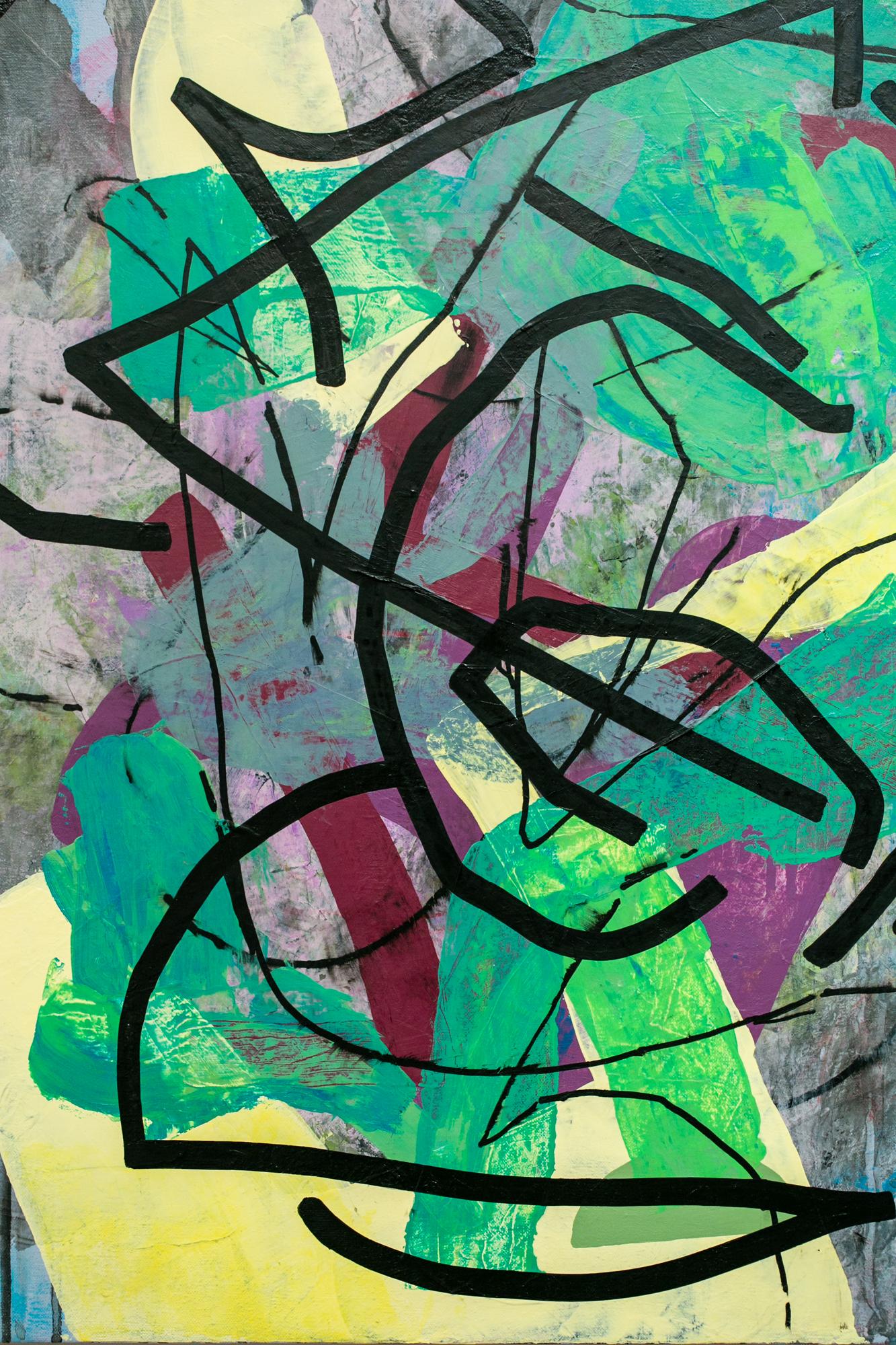 Senza titolo 150901 - Painting Contemporaneo di Ryan Beck