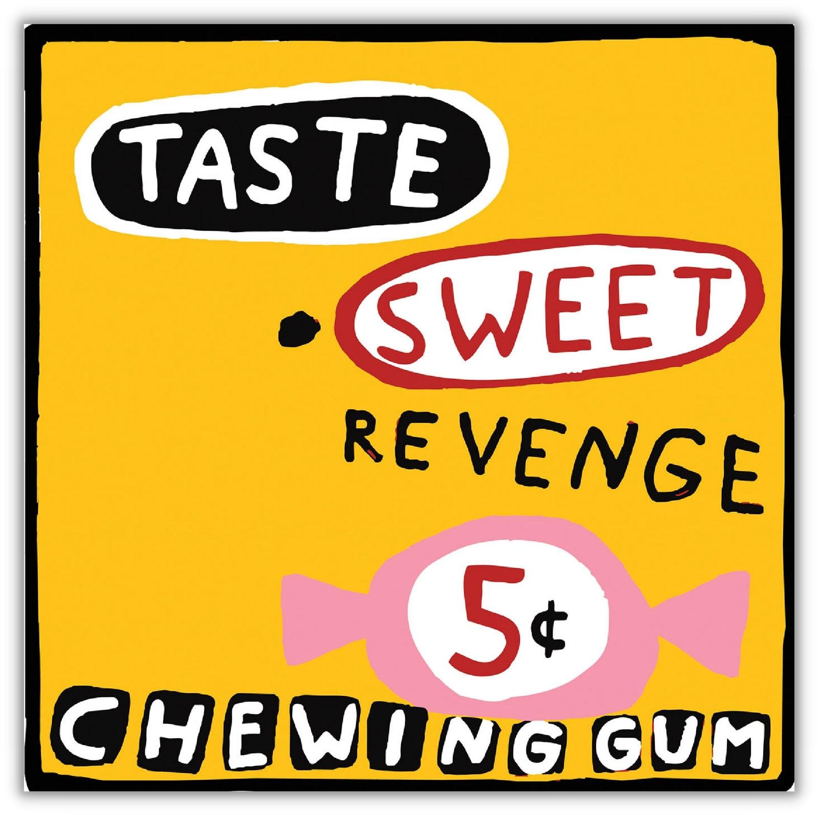 Taste Sweet Revenge
Ryan Cronin
Oil Paint on Board
48" x 48"

When people look at his work Cronin wants them to feel an immediate impact, even if they’re not sure what hit them. The raw, almost childlike appearance of his work belies his reflective