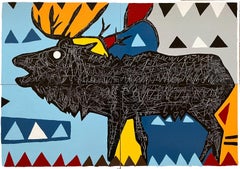 Ryan Cronin - The Elk, Painting 2023