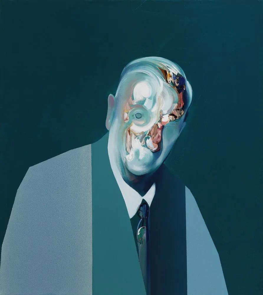 Verwoerd (from the collection 'Once were Leaders') - Painting by Ryan Hewett 