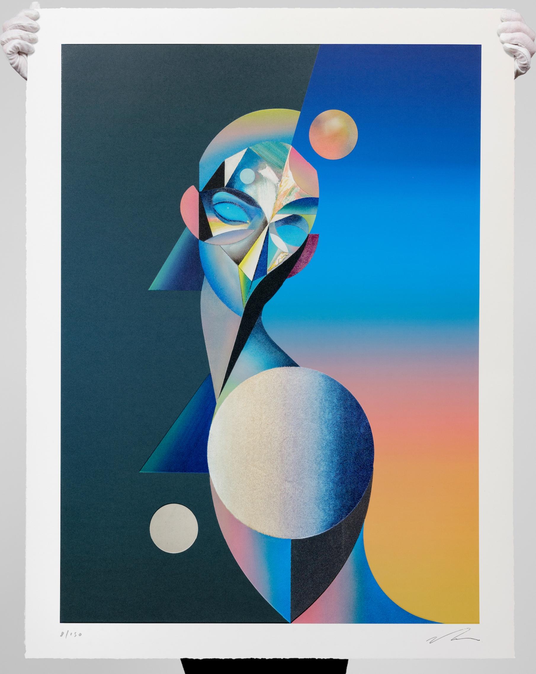 Figurative Print de Ryan Hewett  - Lunar