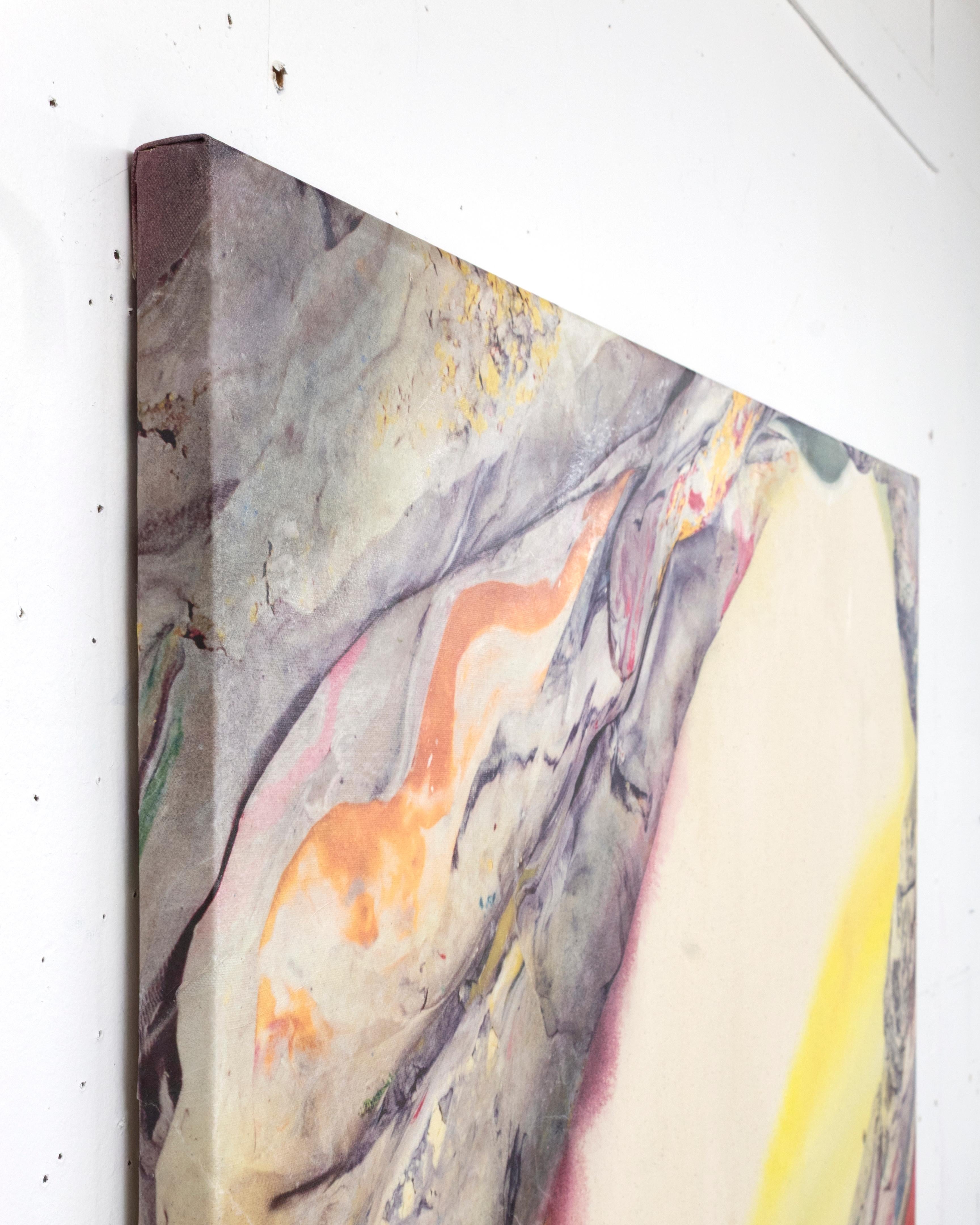 Untitled - Painting by Ryan Leitner