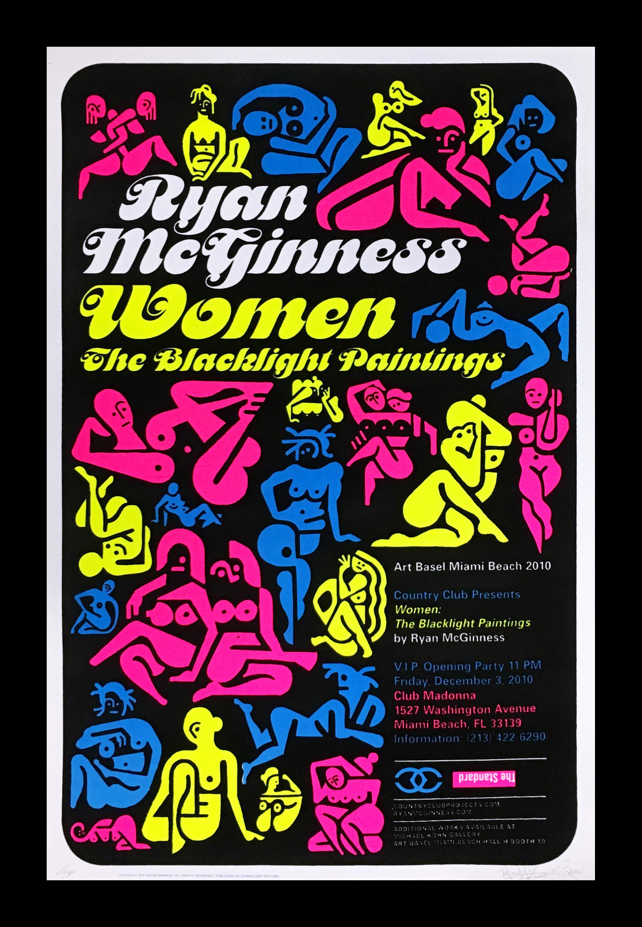 Signed Ryan McGiness Screenprint  - Print by Ryan McGinness