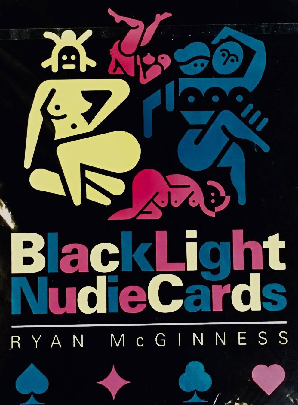 Contemporary Ryan McGinness Blacklight Nudie Cards