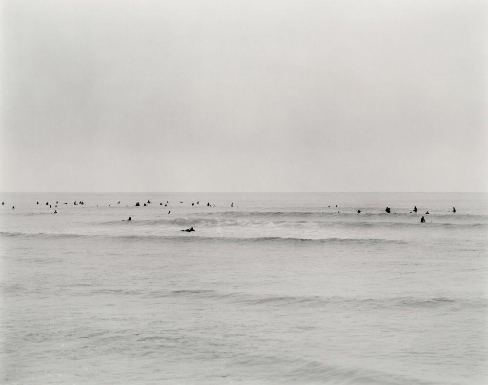 Ryan McIntosh  Black and White Photograph - Surfers, San Onofre, CA, 2021