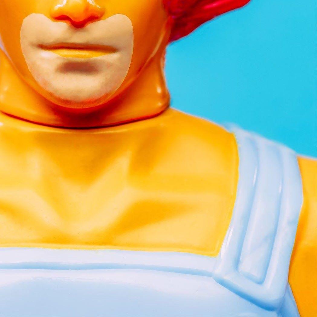Kunststoffkopf: Vintage LION-O Action Figur, selten, Vintage, Sammlerstück, Comic im Angebot 1