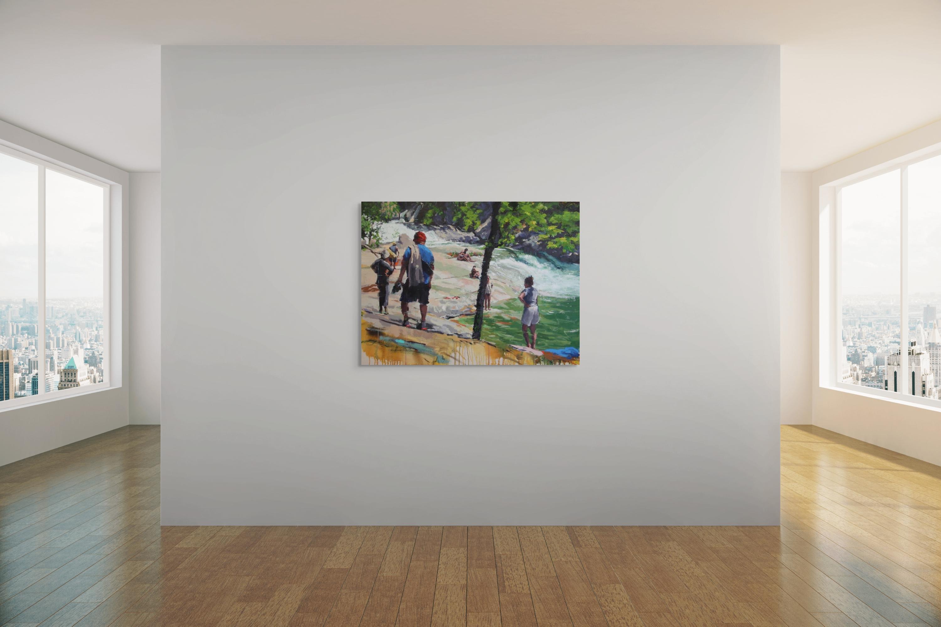 Salto del Ángel: Sierra - Painting de Ryan Reynolds