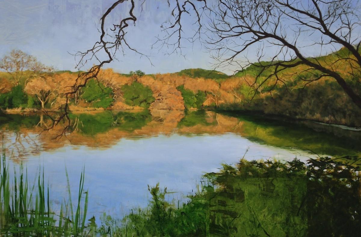 Ryan Reynolds Landscape Painting - Marsh