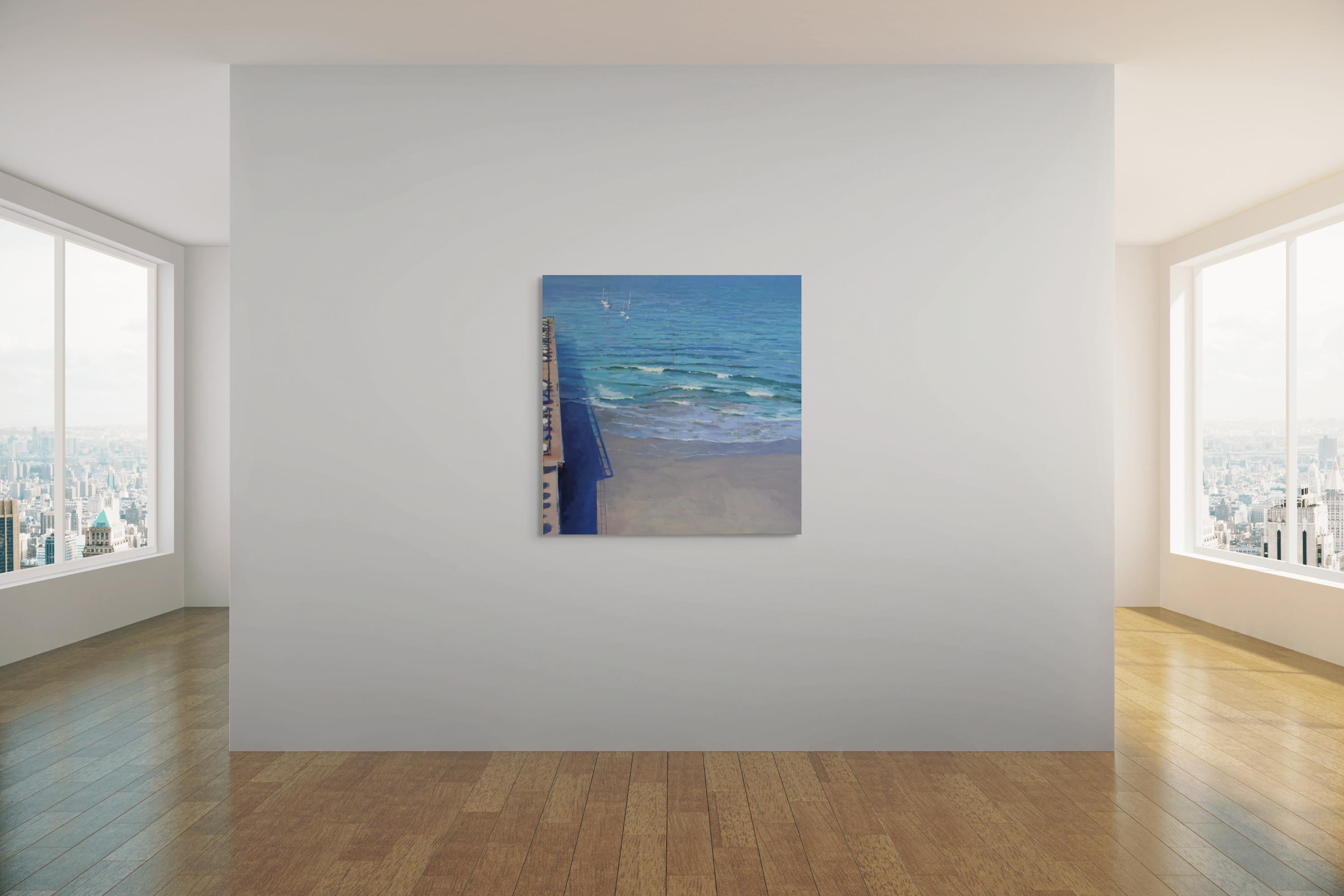 Harf municipal de Monterey - Painting de Ryan Reynolds