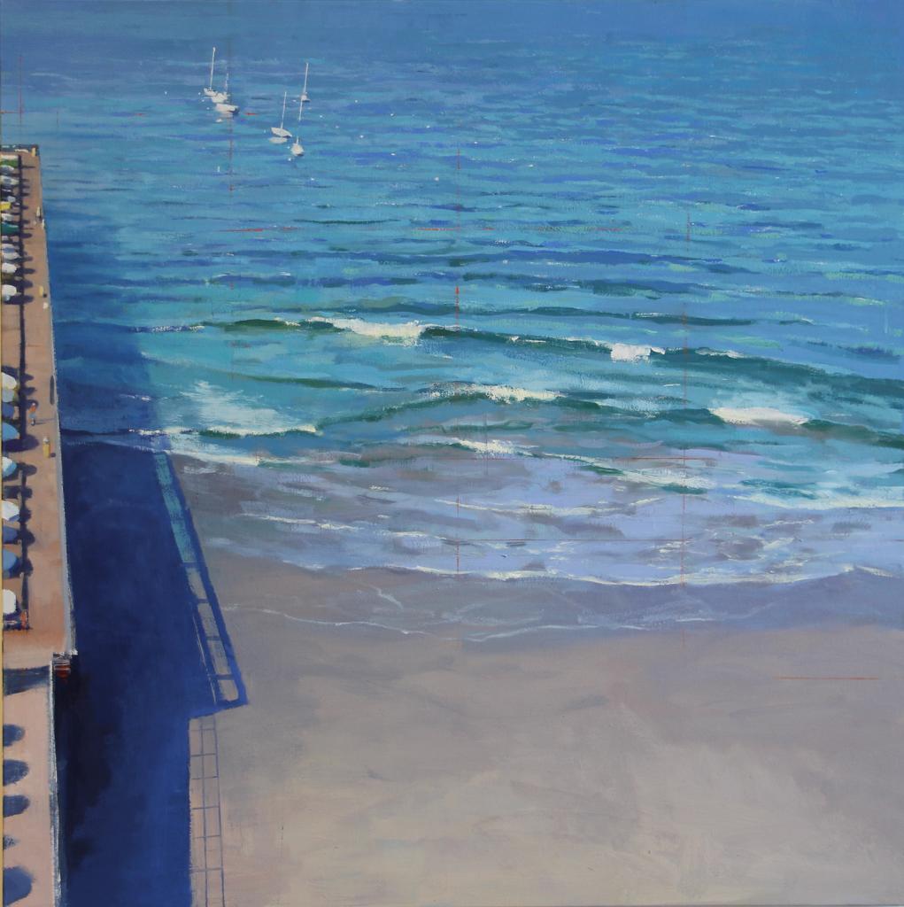 Landscape Painting Ryan Reynolds - Harf municipal de Monterey