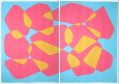 Synthetic Resin Abstract Paintings