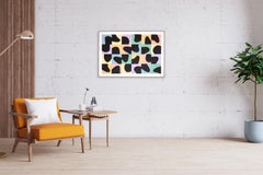 Half Empty Spaces, Urban Style Tiles, Miami Pastel Tones, Pink, Yellow Terrazzo