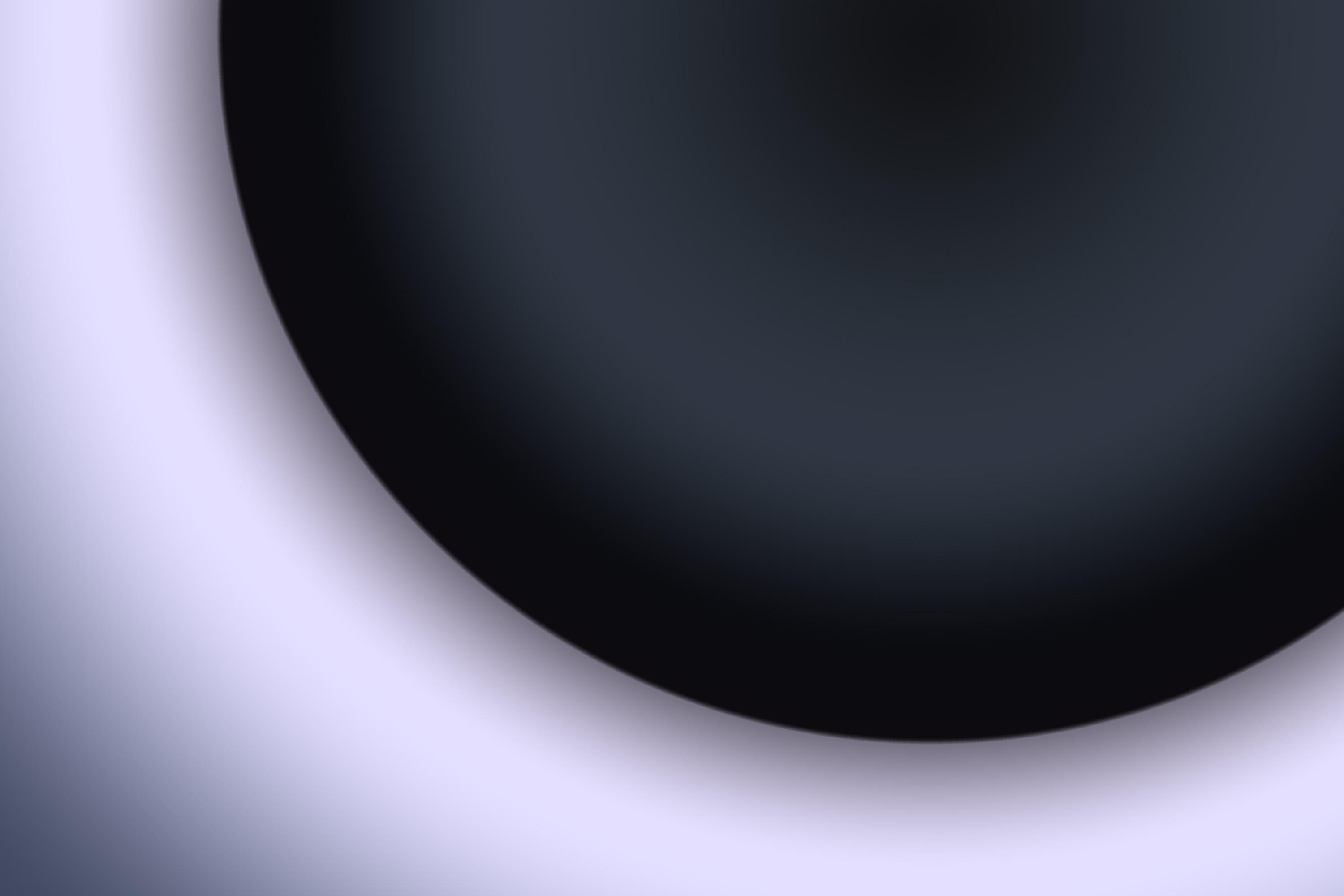 Diptyque éclipse, paysage galactique en noir et blanc, trou noir, impression spatiale  en vente 2
