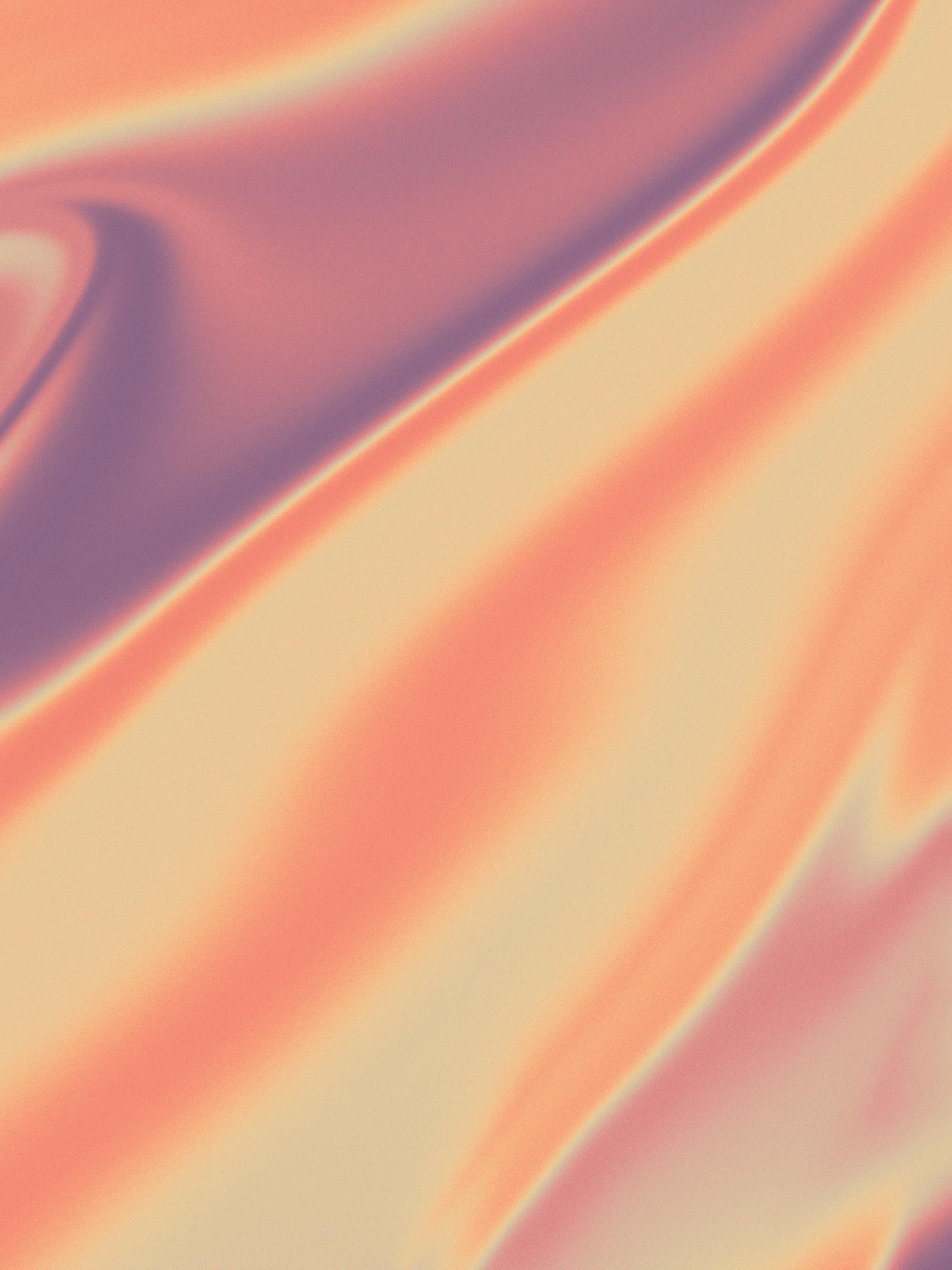 Im Inneren von Jupiters Auge, marmorierte Formen in warmen Erdtönen Diptychon, Giclée-Druck im Angebot 3