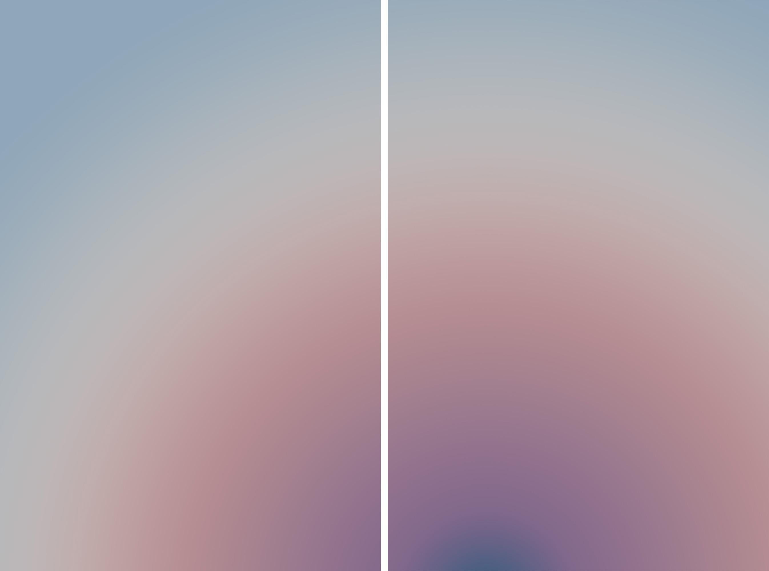 Vista de la Ventana Trasera, Tonos Pasteles Morados, Díptico Abstracto Tono Malva, Impresión Aurora