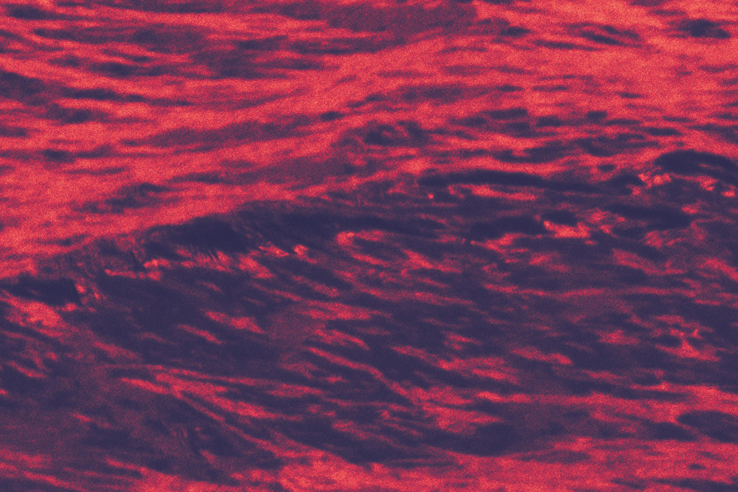 Red Sea, Abstract Diptych, Giclée Print Golden Pink, Blue Mediterranean Seascape en vente 5