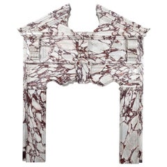 Ryan & Smith Pearce Breccia Viola Marble Mantelpiece
