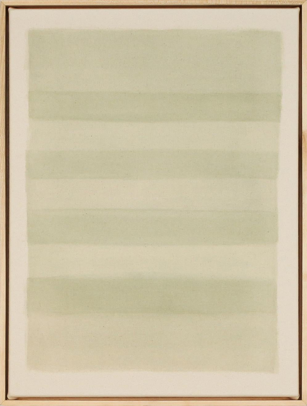 Rectangles in Sage - Mixed Media Art by Ryan Snow