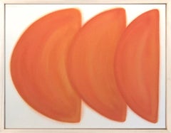 Half Ovals in Orange no. 1