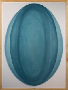 	 Oval Orb In Teal no. 1