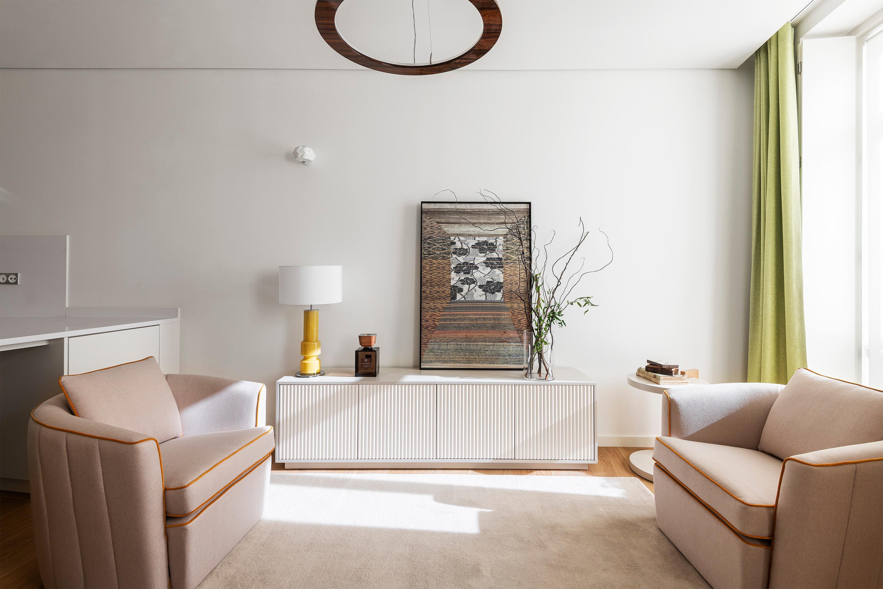 Scandinavian modern Ryan Tv Cabinet made with walnut and iron, Handmade For Sale 7