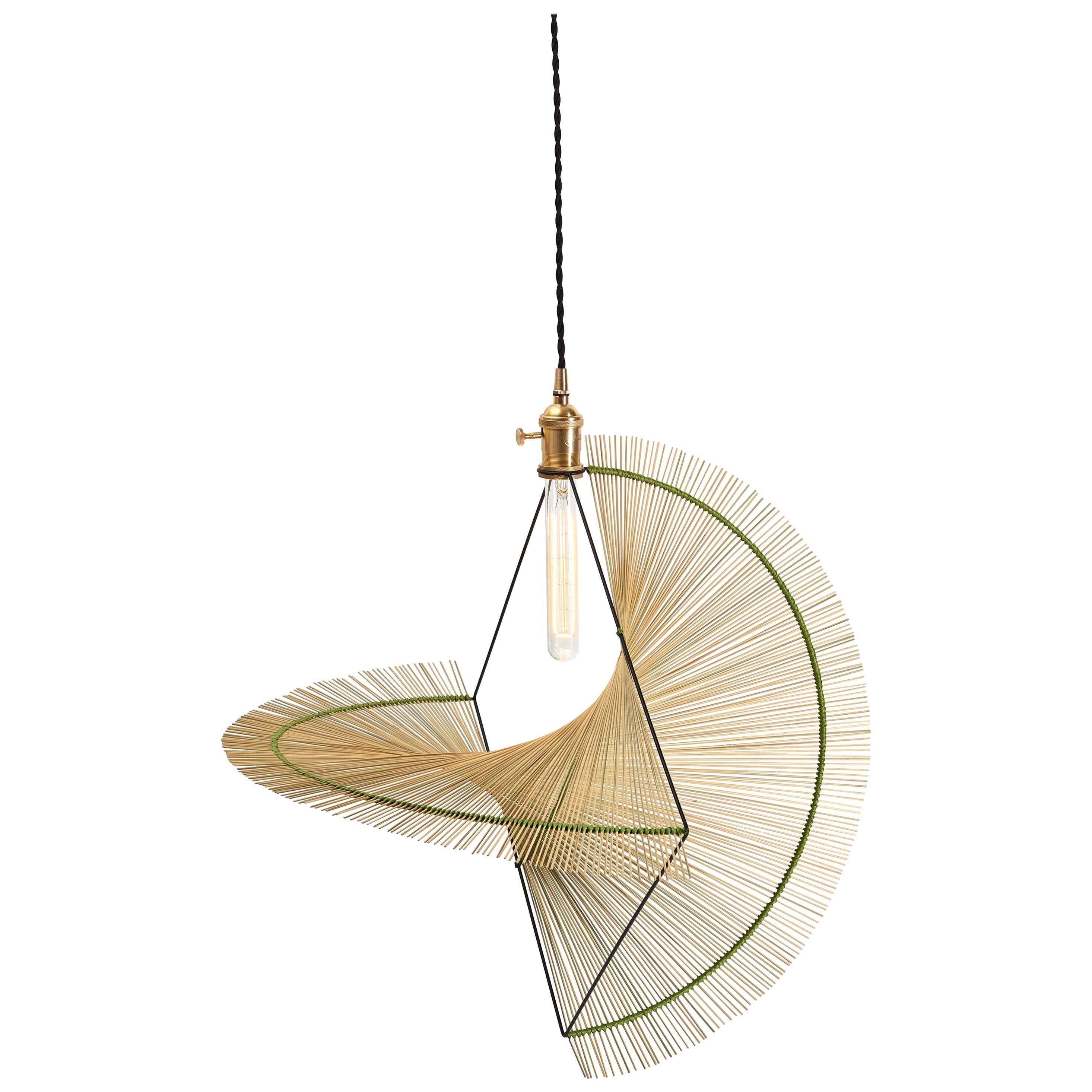 Ryar Light, Umbrella Sedge Handcrafted Pendant