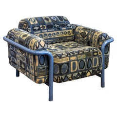 Vintage Rye for Marble Furniture Co. Chair Prototype Tubular Steel Cushion Lenor Larsen