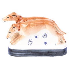 Rye Pottery Racing Greyhounds 