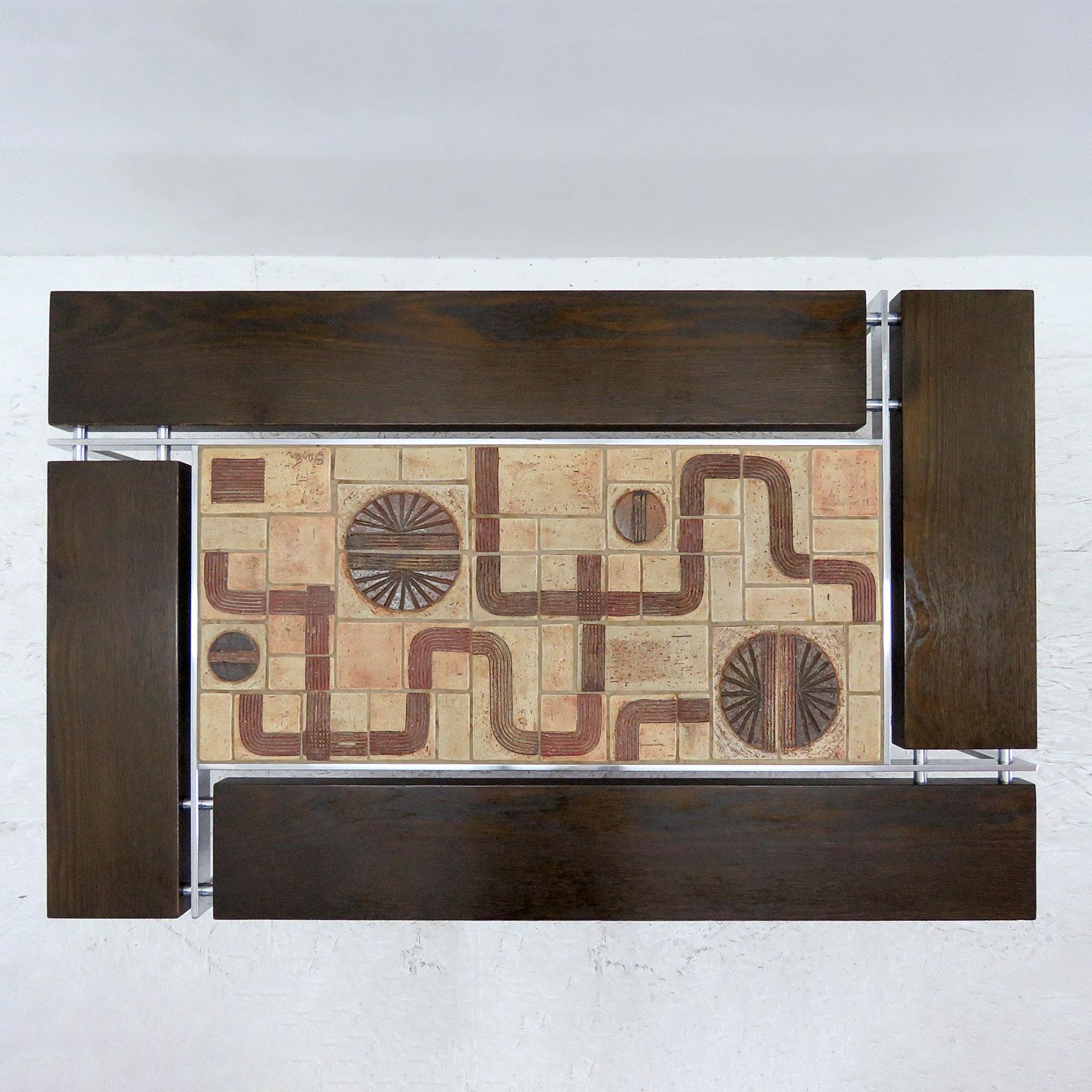 Stained Ryesberg Coffee Table, 1970