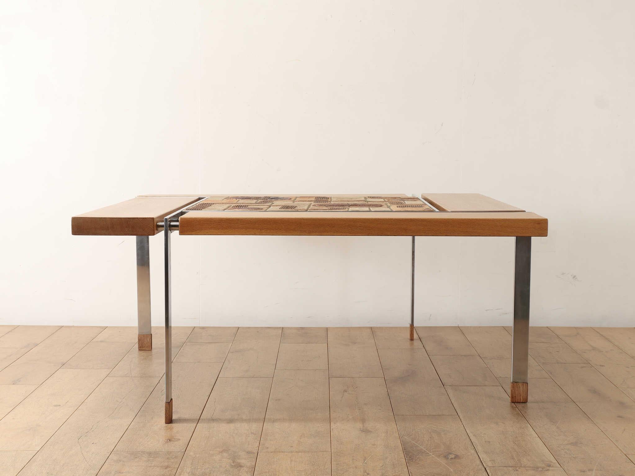 Ryesberg Mobler Tile Top Coffee Table 1970's For Sale 7
