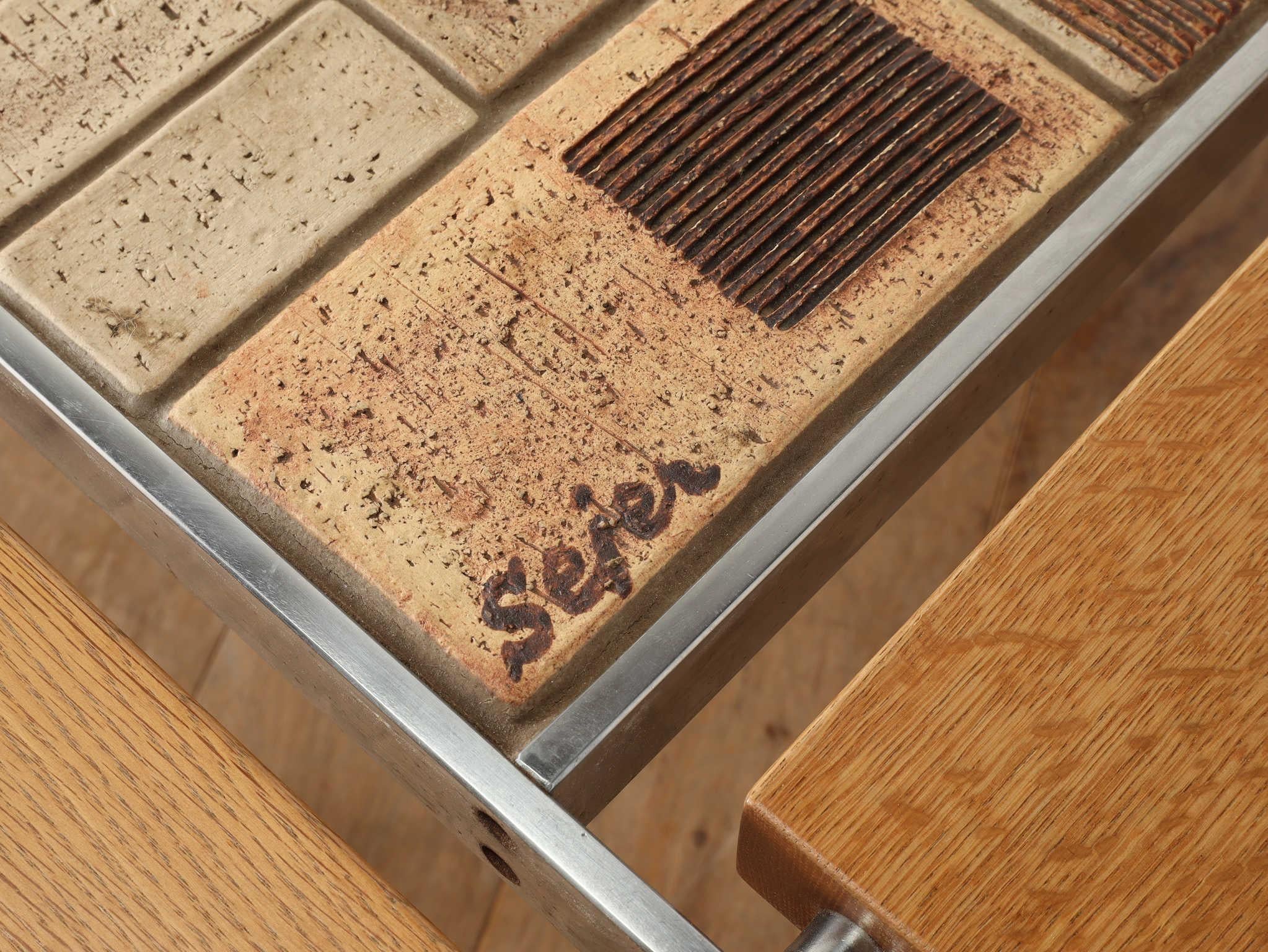 Ryesberg Mobler Tile Top Coffee Table 1970's For Sale 2