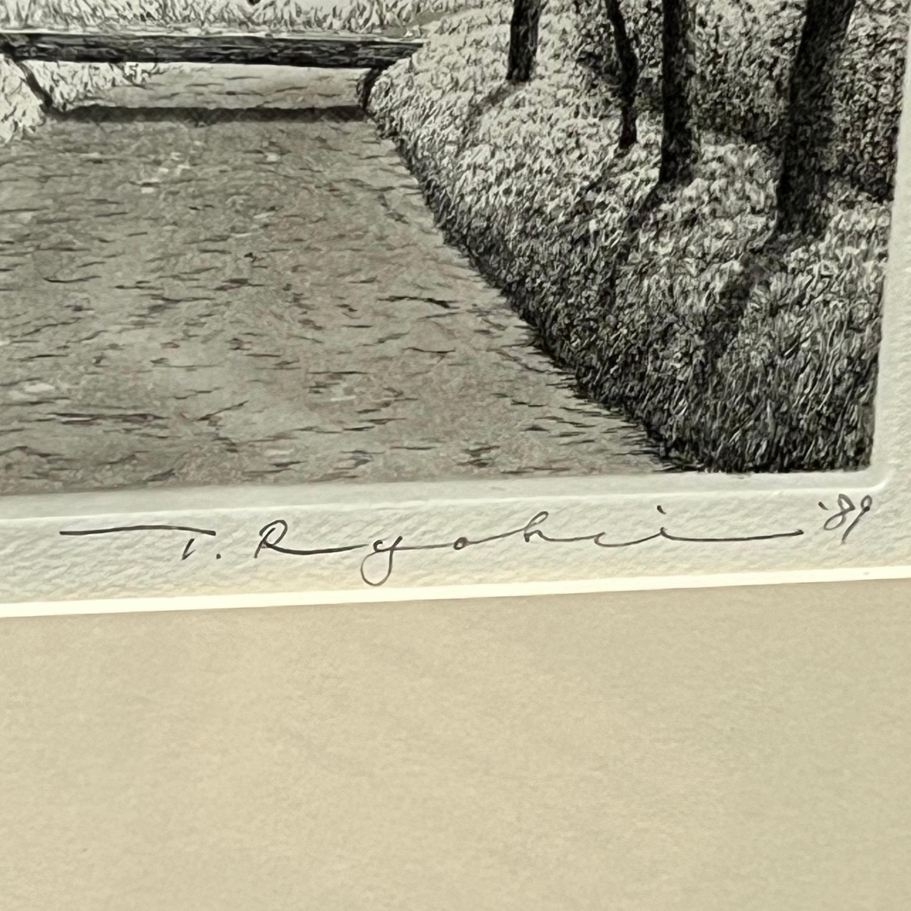 Ryohei Tanaka Grabado Japón c1989 en Bueno estado para la venta en Oakland, CA