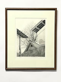 Ryohei Tanaka Etching Japan c1993