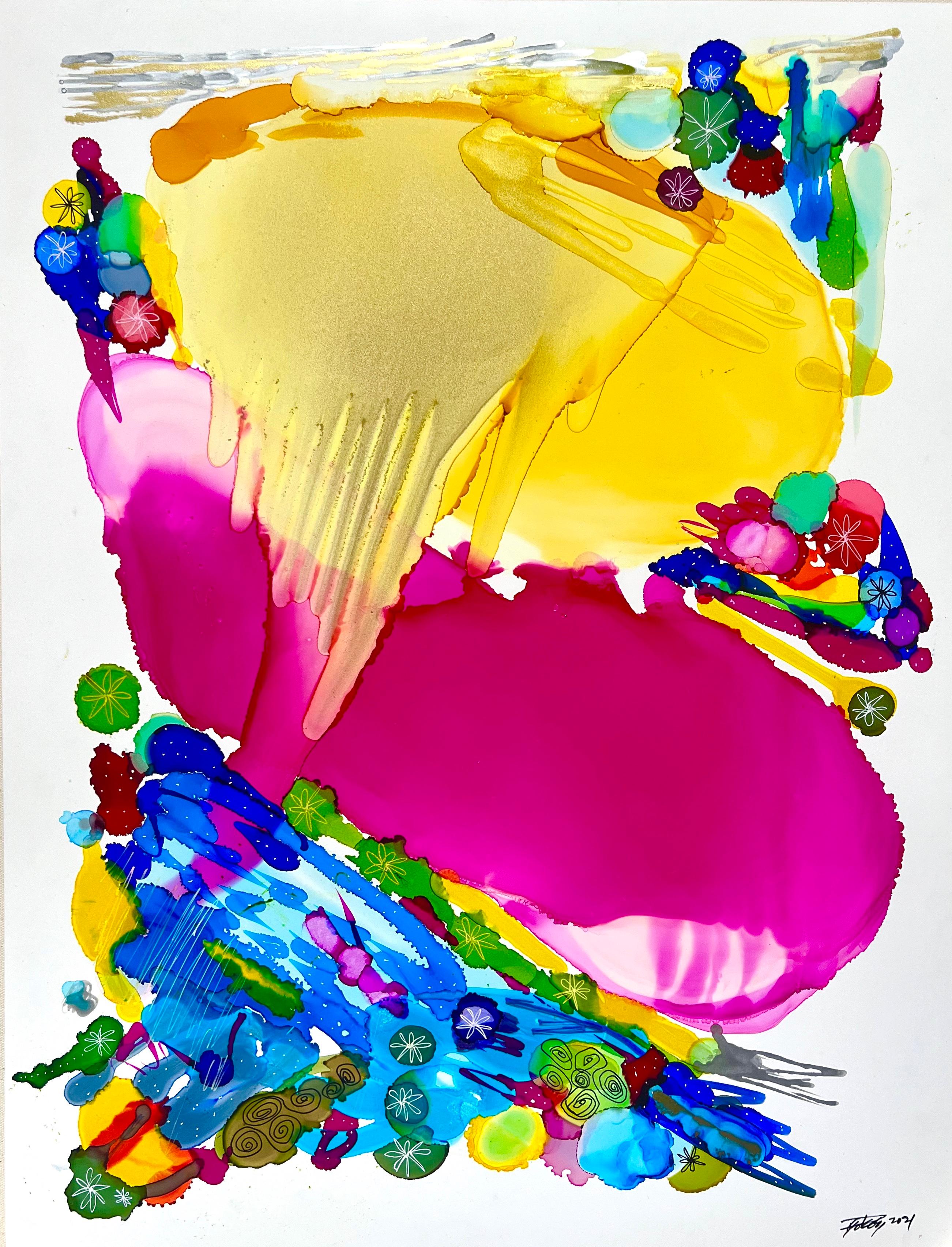 Abstract Painting de Ryoko Endo - #3