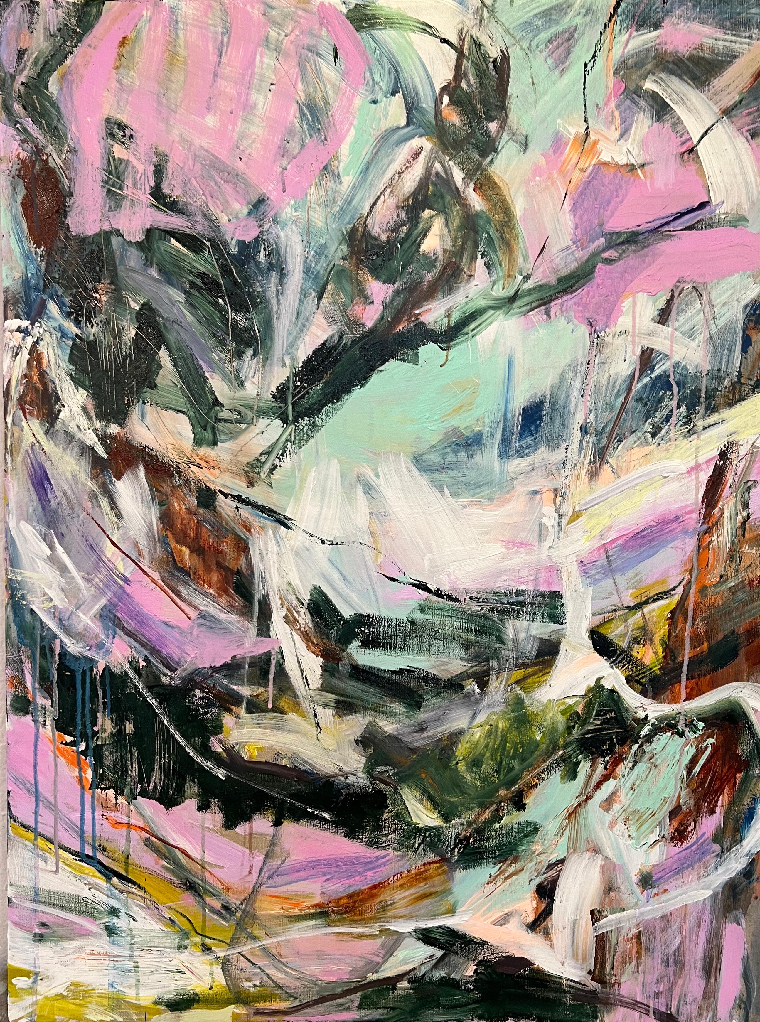 Abstract Painting di Ryoko Endo - Attraverso tutto questo