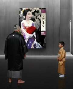 Parallele Seelen auf einer Nachtlinie