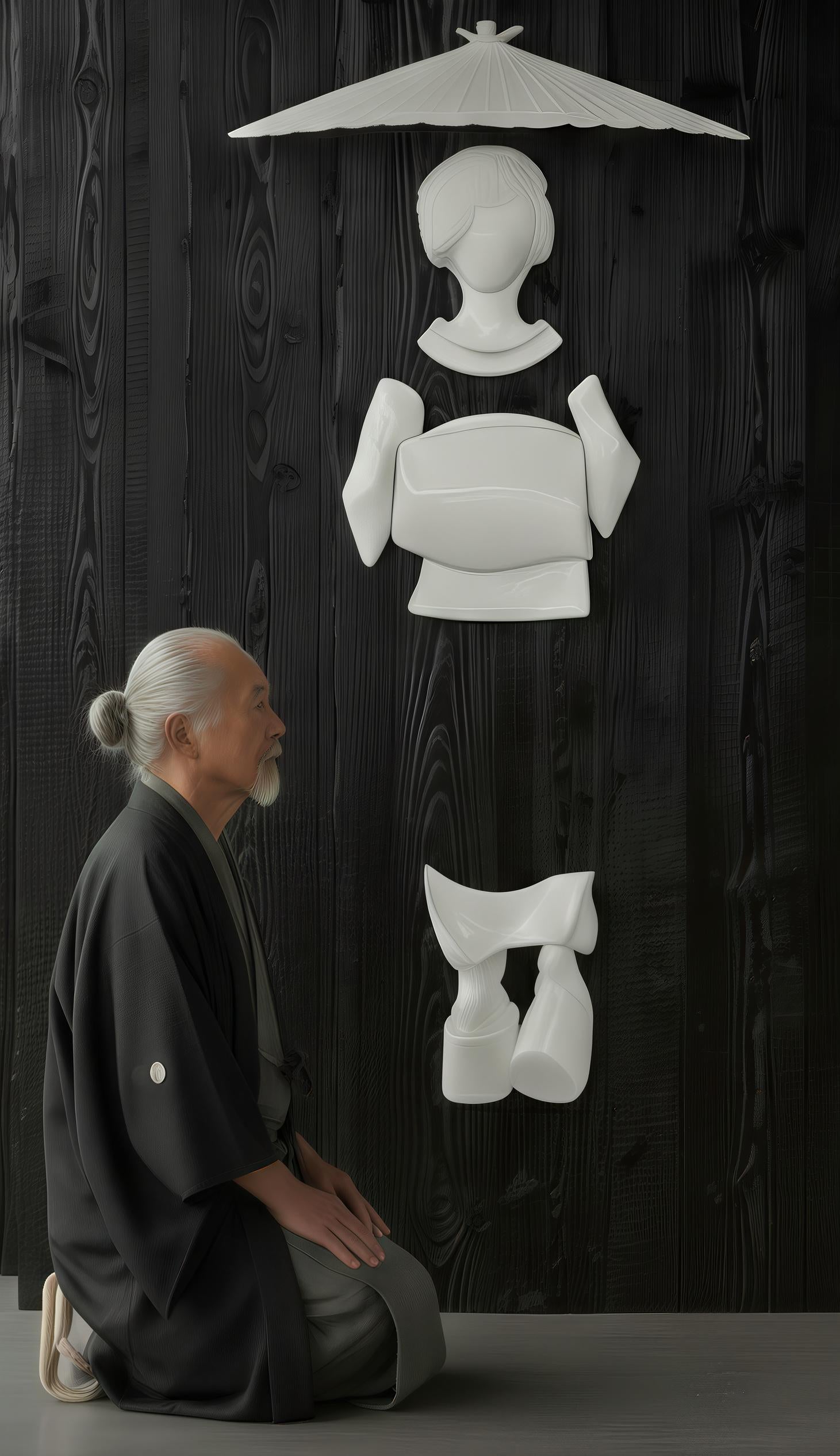 Volver a Okiya : Un Ballet Silencioso de Marfil