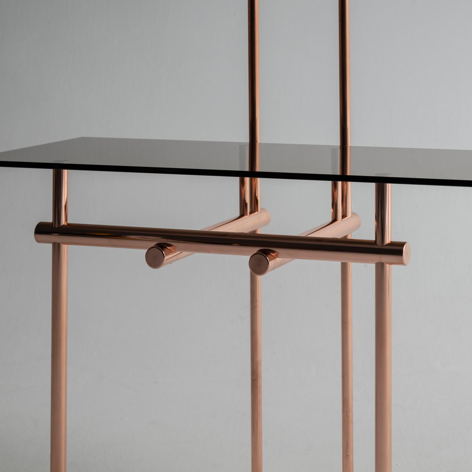 Giapponese Ryosuke Harashima Supporto per stoffa in rame Zen contemporaneo in vendita