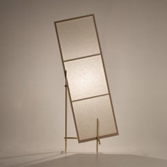 Ryosuke Harashima Contemporary Zen floor lamp Japanese paper